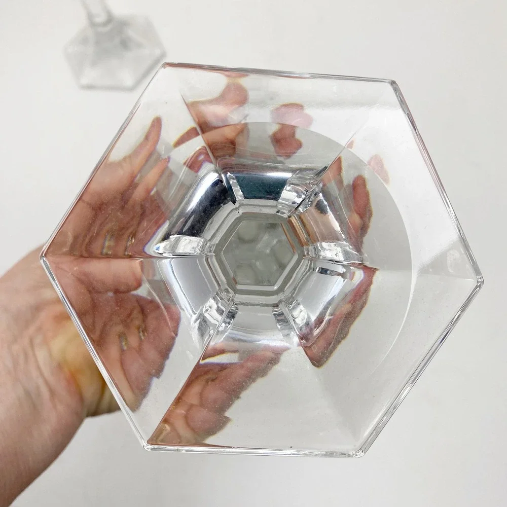 Shannon Godinger Hexagonal Faceted 11.5
